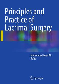 Couverture de l’ouvrage Principles and Practice of Lacrimal Surgery
