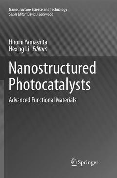 Couverture de l’ouvrage Nanostructured Photocatalysts