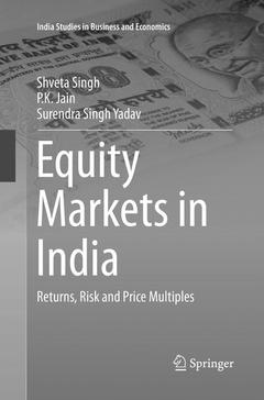 Cover of the book Equity Markets in India