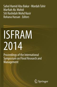 Couverture de l’ouvrage ISFRAM 2014