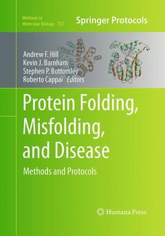 Cover of the book Protein Folding, Misfolding, and Disease