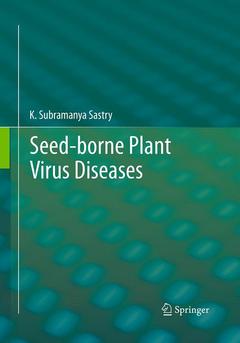 Couverture de l’ouvrage Seed-borne plant virus diseases