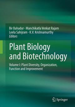 Cover of the book Plant Biology and Biotechnology