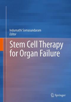 Couverture de l’ouvrage Stem Cell Therapy for Organ Failure