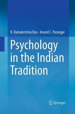 Couverture de l’ouvrage Psychology in the Indian Tradition