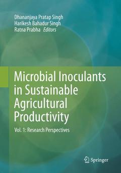Couverture de l’ouvrage Microbial Inoculants in Sustainable Agricultural Productivity