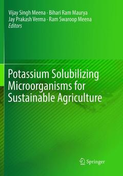 Couverture de l’ouvrage Potassium Solubilizing Microorganisms for Sustainable Agriculture
