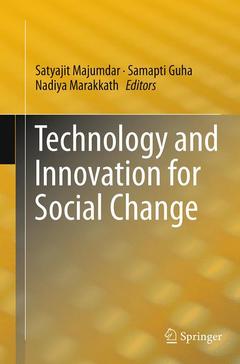 Cover of the book Technology and Innovation for Social Change