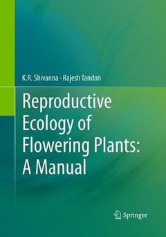 Cover of the book Reproductive Ecology of Flowering Plants: A Manual
