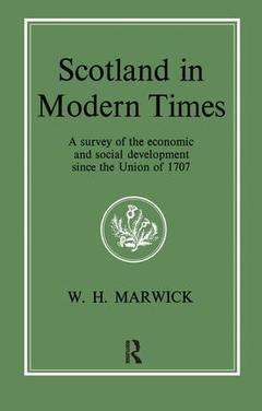 Cover of the book Scotland in Modern Times