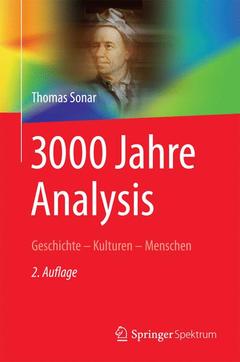 Couverture de l’ouvrage 3000 Jahre Analysis