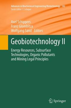 Cover of the book Geobiotechnology II