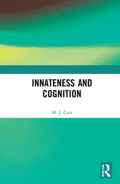 Cover of the book Innateness and Cognition