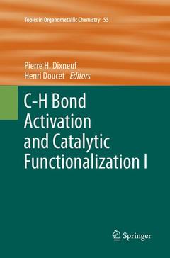 Couverture de l’ouvrage C-H Bond Activation and Catalytic Functionalization I