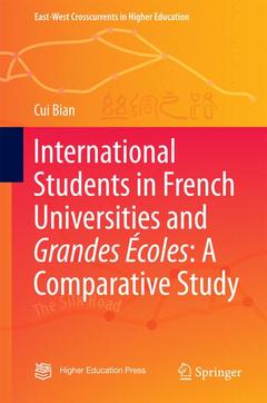 Couverture de l’ouvrage International Students in French Universities and Grandes Écoles: A Comparative Study