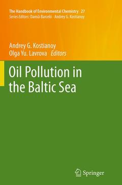 Couverture de l’ouvrage Oil Pollution in the Baltic Sea