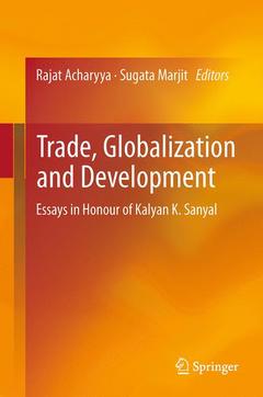 Couverture de l’ouvrage Trade, Globalization and Development