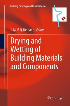 Couverture de l’ouvrage Drying and Wetting of Building Materials and Components