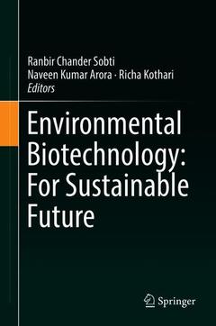 Couverture de l’ouvrage Environmental Biotechnology: For Sustainable Future