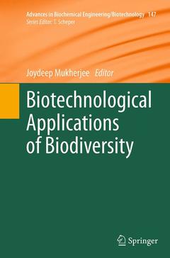 Couverture de l’ouvrage Biotechnological Applications of Biodiversity