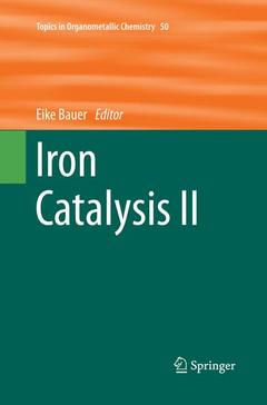 Couverture de l’ouvrage Iron Catalysis II