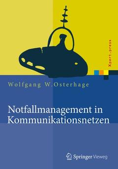 Couverture de l’ouvrage Notfallmanagement in Kommunikationsnetzen