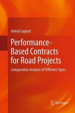 Cover of the book Performance-Based Contracts for Road Projects