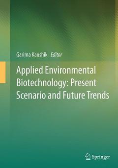 Cover of the book Applied Environmental Biotechnology: Present Scenario and Future Trends