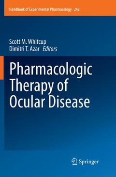 Couverture de l’ouvrage Pharmacologic Therapy of Ocular Disease