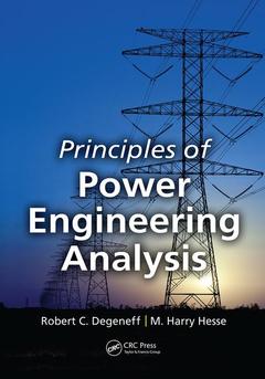 Couverture de l’ouvrage Principles of Power Engineering Analysis