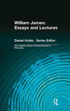 Cover of the book William James: Essays and Lectures