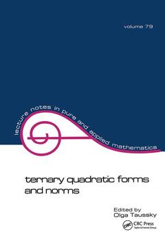 Couverture de l’ouvrage Ternary Quadratic Forms and Norms