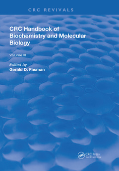 Cover of the book Handbook of Biochemistry