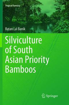Couverture de l’ouvrage Silviculture of South Asian Priority Bamboos