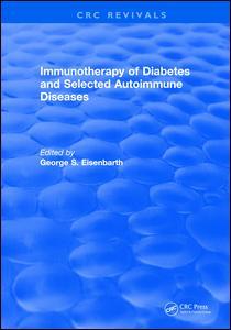 Couverture de l’ouvrage Immunotherapy of Diabetes and Selected Autoimmune Diseases