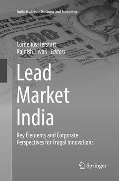 Couverture de l’ouvrage Lead Market India