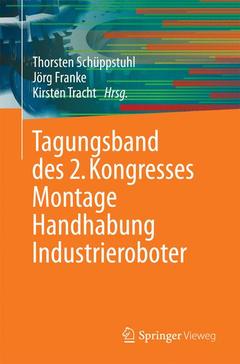 Cover of the book Tagungsband des 2. Kongresses Montage Handhabung Industrieroboter