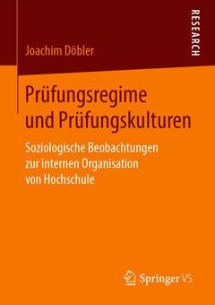 Couverture de l’ouvrage Prüfungsregime und Prüfungskulturen