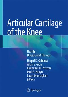 Couverture de l’ouvrage Articular Cartilage of the Knee