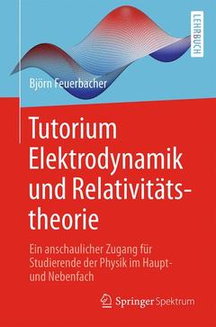 Cover of the book Tutorium Elektrodynamik und Relativitätstheorie