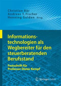 Cover of the book Informationstechnologien als Wegbereiter für den steuerberatenden Berufsstand