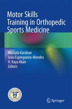 Couverture de l’ouvrage Motor Skills Training in Orthopedic Sports Medicine