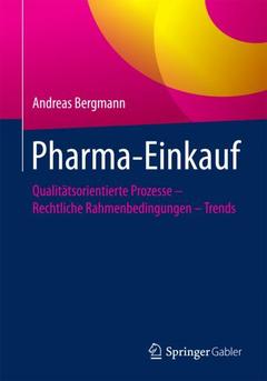 Couverture de l’ouvrage Pharma-Einkauf 