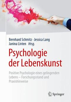 Couverture de l’ouvrage Psychologie der Lebenskunst
