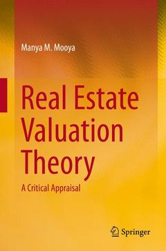 Cover of the book Real Estate Valuation Theory