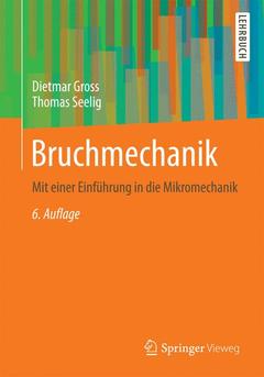 Couverture de l’ouvrage Bruchmechanik
