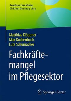 Couverture de l’ouvrage Fachkräftemangel im Pflegesektor