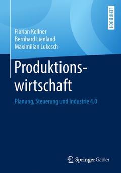 Cover of the book Produktionswirtschaft 
