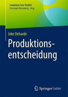 Cover of the book Produktionsentscheidung