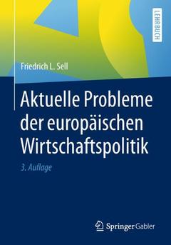 Couverture de l’ouvrage Aktuelle Probleme der europäischen Wirtschaftspolitik